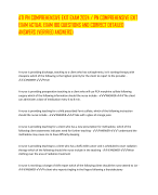 WGU C458 HEALTH,WELLNESS AND FITNESS (OA)  OBJECTIVE ASSESSMENT EXAM ACTUAL EXAM  TEST BANK 125 QUESTIONS AND CORRECT  DETAILED ANSWERS WITH RATIONALES Dietary guidelines developed by the FDA and the USDA - ✔✔ANSWER✔✔U. S. Recommended Daily Allowances  (USRDA