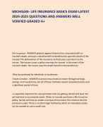 PYB306 (PSYCHOPATHOLOGY) FINAL EXAM LATEST  2024-2025 QUESTIONS AND ANSWERS WELL VERIFIED  GRADED A+