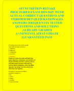 ATI RN PHARMACOLOGY  PROCTORED EXAM TEST BANK 2024- 2025 WITH ACTUAL CORRECT  QUESTIONS AND VERIFIED  DETAILED ANSWERS |FREQUENTLY  TESTED QUESTIONS AND SOLUTIONS  |ALREADY GRADED  A+|NEWEST|GUARANTEED PASS  |LATEST UPDATE
