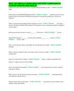 BIOL 235 Midterm 2 185questions with 100% verified answers LATEST UPDATE 2024 rated A+