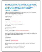 WGU D075 OA EXAM 2023-2024/ WGU D075 EDUCATIONAL PSYCHOLOGY OA ACTUAL EXAM 60  QUESTIONS AND CORRECT DETAILED ANSWERS  WITH RATIONALES (VERIFIED ANSWERS) |ALREADY  GRADED A+||BRAND NEW!!