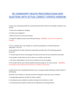 HESI FUNDAMENTALS EXAM QUESTIONS WITH  ACTUAL VERIFIED ANSWERS ALREADY GRADED A+ 