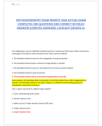 HESI RADIOGRAPHY EXAM NEWEST 2024 ACTUAL EXAM  COMPLETES 200 QUESTIONS AND CORRECT DETAILED  ANSWERS (VERIFIED ANSWERS) |ALREADY GRADED A+ 