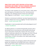 AMLS STUDY GUIDE LATEST 2024 REAL ACTUAL EXAM QUESTIONS AND CORRECT DETAILED ANSWERS VERIFIED BY EXPERTS ( MARKING SCHEME ) ALREADY GRADED A+