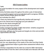 Relias Assessment for Program Building for Individuals with Autism ABA Program building latest Updated june  2023 GRADED A+