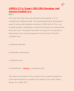 Buttaro Part 15 Muskuloskeletal FNP Questions and answers download to pass!!!