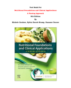 Test Bank For Nutritional Foundations and Clinical Applications  A Nursing Approach  8th Edition By Michele Grodner, Sylvia Escott-Stump, Suzanne Dorner |All Chapters, Complete Q & A, Latest 2024|