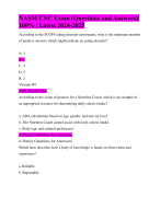 NIH Stroke Scale – All Test Groups A-F (patients 1-6) Answer key Updated Spring 2023