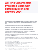 HESI EXIT EXAMS WITH CORRECT ANSWERS AND QUESTIONS 2024