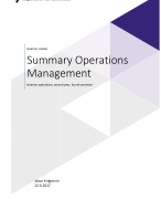 Samenvatting H13 Supply Chain Logistic Networks | Operations Management (twelfth edition)