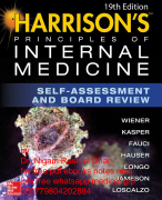 Test Bank For Harrison s principles of internal medicine self assessmentand board review 19 Edition