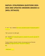NAADAC MODULE 2 STUDY GUIDE UPDATED  VERSION QUESTIONS 2024-2025 AND UPDATED  ANSWERS GRADED A+ 