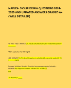 EPPP DIAGNOSIS AND PSYCHOPATHOLOGY  QUESTIONS 2024-2025 AND UPDATED ANSWERS  GRADED A+ 