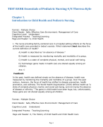 Test Bank For Canadian Nursing Health Assessment A Best Practice Approach, 2nd Edition, Tracey C. Stephen, D. Lynn Skillen, 9781975108113, (CHAPTERS 1-32)