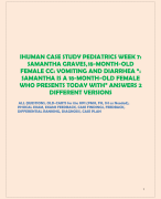 I HUMAN COMPREHENSIVE HEAD TO  TOE LAURA WOOD CASE STUDY REAL ONE  WEEK 9