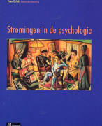 Samenvatting Stromingen in de psychologie