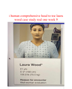 LAURA WOOD I HUMAN CASE STUDY 2024