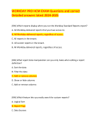 RASMUSSEN PATHOPHYSIOLOGY - FINAL EXAM  Questions and Answers