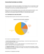 Psychologie, een inleiding hoofdstuk 1 t/m 5