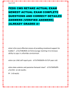 ATI CAPSTONE PHARMACOLOGY ASSESSMENT  EXAM LATEST EXAM 2024|ALL QUESTIONS AND  CORRECT VERIFIED ANSWERS|100%  GUARANTEED TO PASS!|ALREADY GRADED  A+/BRAND NEW VERSION  A nurse is teaching a client who is to start taking methyldopa for the  treatment of hypertension. Witch of the client following information  should the nurse include in the teaching This medication can cause dizziness This medication can cause insomnia Expect to experience depression while taking this medication Expect to have increased salivation while taking this medication - ANSWER-This medication can cause dizziness A nurse is preparing to administer gentamicin 200 mg infusion over  hr to a school-age child. Available is gentamicin 200mg in 100 mL 0.5 % sodium chloride  solution. Th