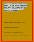 ATI CAPSTONE PHARMACOLOGY ASSESSMENT  EXAM LATEST EXAM 2024|ALL QUESTIONS AND  CORRECT VERIFIED ANSWERS|100%  GUARANTEED TO PASS!|ALREADY GRADED  A+/BRAND NEW VERSION  A nurse is teaching a client who is to start taking methyldopa for the  treatment of hypertension. Witch of the client following information  should the nurse include in the teaching This medication can cause dizziness This medication can cause insomnia Expect to experience depression while taking this medication Expect to have increased salivation while taking this medication - ANSWER-This medication can cause dizziness A nurse is preparing to administer gentamicin 200 mg infusion over  hr to a school-age child. Available is gentamicin 200mg in 100 mL 0.5 % sodium chloride  solution. Th