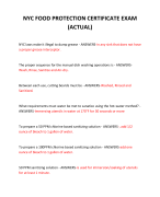 PPCT TEST REVIEW (ACTUAL) 2024 QUESTIONS AND ANSWERS