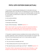 EMSIC – MICHIGAN TEST STUDY GUIDE (ACTUAL) 2024 QUESTIONS AND ANSWERS