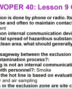 HAZWOPER 40: Lesson 9 Quiz (with 100% Verified Answers) 2024