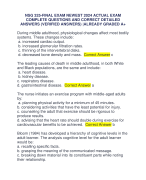 NSG 325-FINAL EXAM NEWEST 2024 ACTUAL EXAM  COMPLETE QUESTIONS AND CORRECT DETAILED  ANSWERS (VERIFIED ANSWERS) |ALREADY GRADED A+