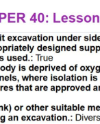 HAZWOPER 40 - Lesson 2 Quiz (All questions with verified answers) / 2024