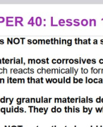 HAZWOPER 40: Lesson 13 Quiz (with Verified Answers) 2024