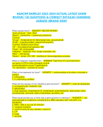 Exam ATI Med Surg Gastrointestinal Detailed Answer Key