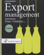 Samenvatting Exportmanagement