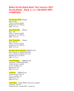 Relias Dysrhythmia Basic Test Answers 2023 Dysrhythmia