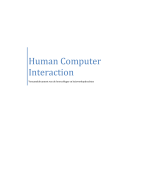 Human Computer Interaction (HCI) - Huiswerkopdrachten (Week 1,2,3,4,6,7)