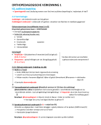 Orthopedagogische verkenning 1 