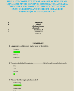 HESI A2 V2 COMPLETE EXAM 2024-2025 ACTUAL EXAM  GRAMMAR, MATH, READING, BIOLOGY, VOCABULARY,  CHEMISTRY ANATOMY AND PHYSIOLOGY ACTUAL  EXAM QUESTIONS AND CORRECT DETAILEED  ANSWERS||ALREADY GRADED A+