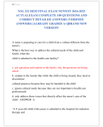NSG 222 HESI FINAL EXAM NEWEST 2024-2025  ACTUALEXAM COMPLETE 100 QUESTIONS AND  CORRECT DETAILED ANSWERS (VERIFIED  ANSWERS) |ALREADY GRADED A+||BRAND NEW  VERSION!