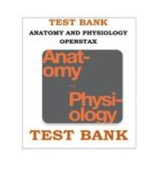 ANATOMY AND PHYSIOLOGY OPENSTAX