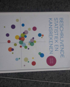 Samenvatting beschrijvende statistiek en kansrekenen