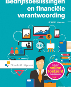 Korte samenvatting bedrijfseconomie hoofdstuk 5,6 en salaris HAN