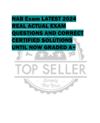 NAB Exam LATEST 2024  REAL ACTUAL EXAM  QUESTIONS AND CORRECT  CERTIFIED SOLUTIONS  UNTIL NOW GRADED A+