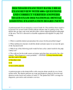 2024 NDAEB EXAM TEST BANK 1 & 2 REAL  EXAM REVIEW WITH 800+ QUESTIONS  AND CORRECT VERIFIED ANSWERS/  NDAEB EXAM 2024 NATIONAL DENTAL  ASSISTING EXAMINATION BOARD (NEW!!)