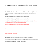FP 512 PRACTICE TEST BANK (ACTUAL EXAM) 2024 QUESTIONS AND ANSWERS