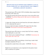 HESI PN EXIT EXAM NEWEST 2024 VERSION 5 ACTUAL  EXAM COMPLETE ALL 180 QUESTIONS AND CORRECT  ANSWERS |ALREADY GRADED A