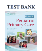 TEST BANK MATERNAL-CHILD CARE  NURSING 2ND EDITION  By Susan Ward; Shelton Hisley