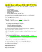 AZ-104 Renewal Exam 2022 ( QS AND ANS)