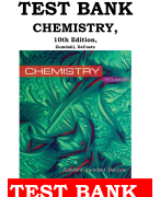 Test Bank for Chemistry 10th Edition Zumdahl