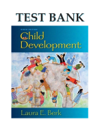 Test Bank For Child Development 9th Edition by Laura E. Berk