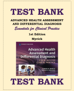 Test Bank: Health Assessment in Nursing 6th Edition Weber Kelly